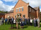 HTA staff join members of the Amenity Suppliers group for the tree planting